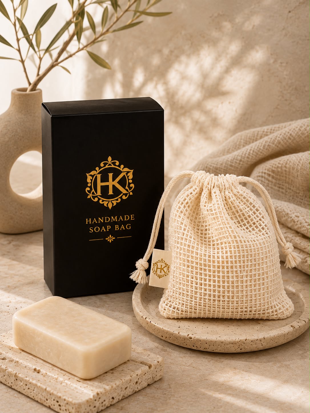 HK Handmade Soap Bag