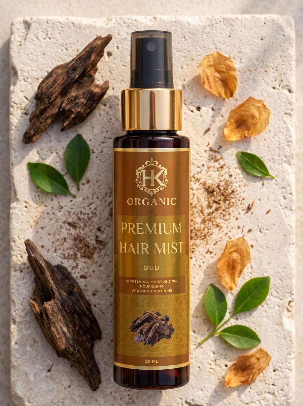 Organic Premium Hair Mist – Oud